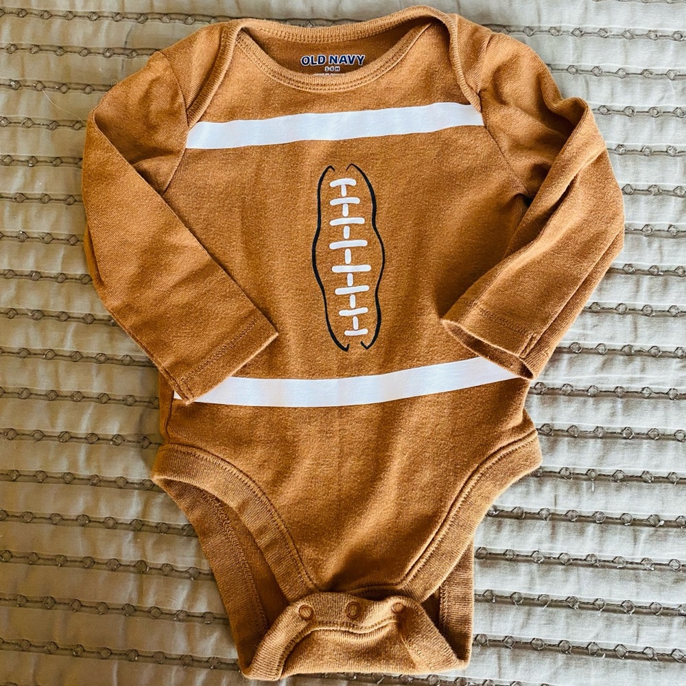 Old Navy Football Onesie